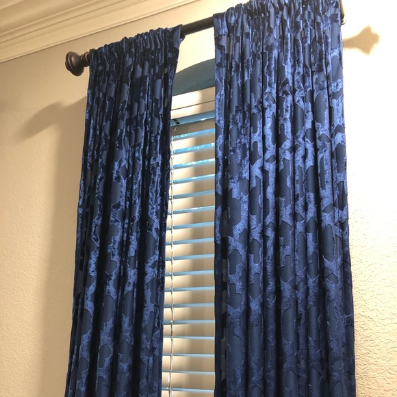 Z Gallerie Accents 9 Z Gallerie Sapphire Monaco Panels 54x84 Poshmark